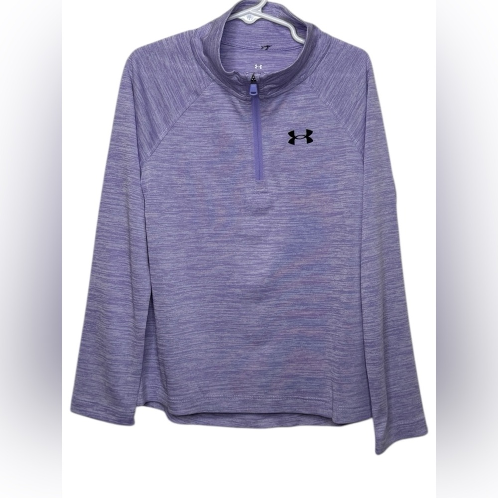 Under Armour Twist Tech 1/4 Zip & Leggings Set Size 6 NWT - Picture 3 of 5